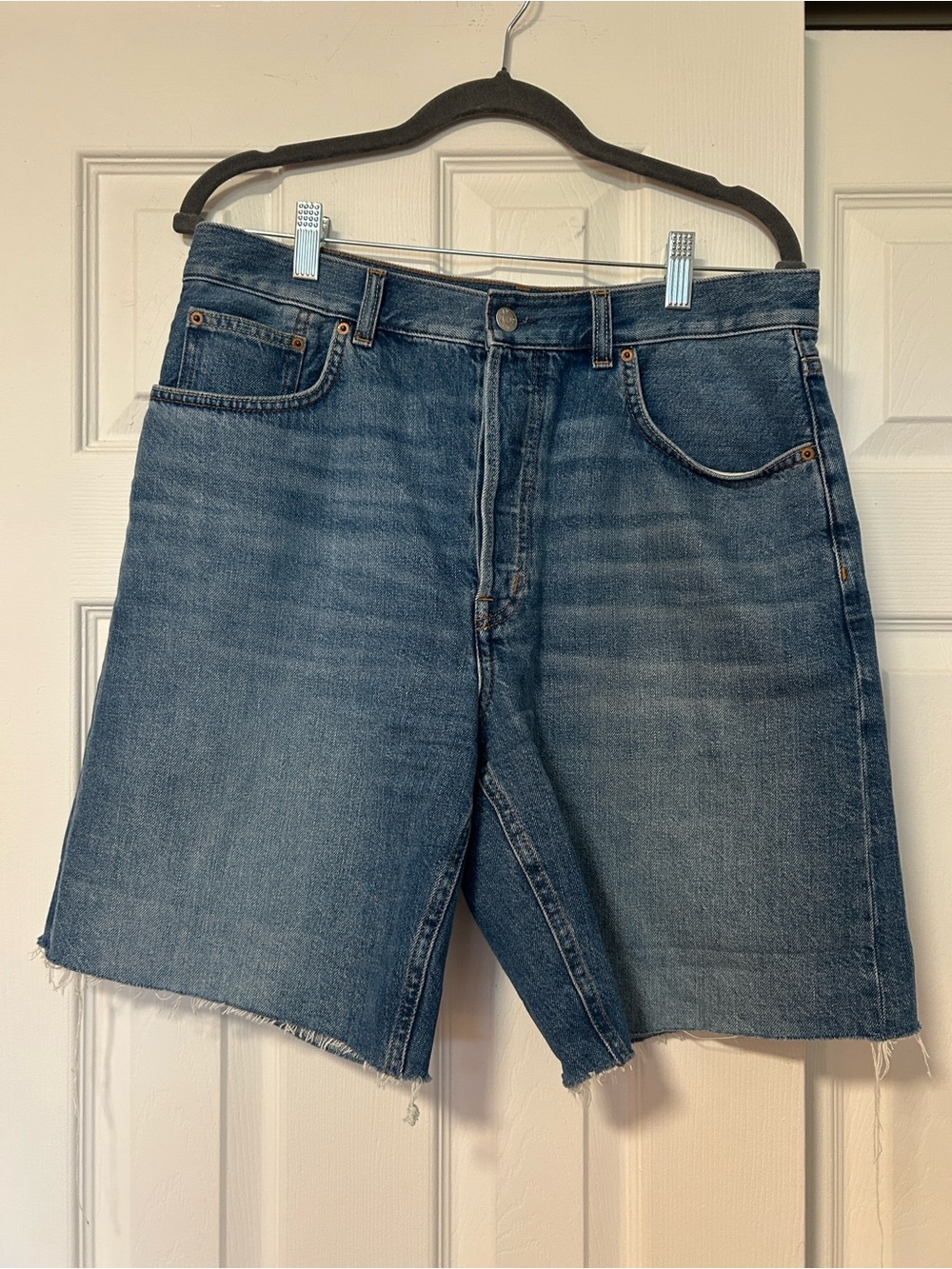 Madewell Baggy Cutoff Denim Shorts